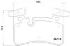 MERCE 0004203400 Brake Pad Set, disc brake